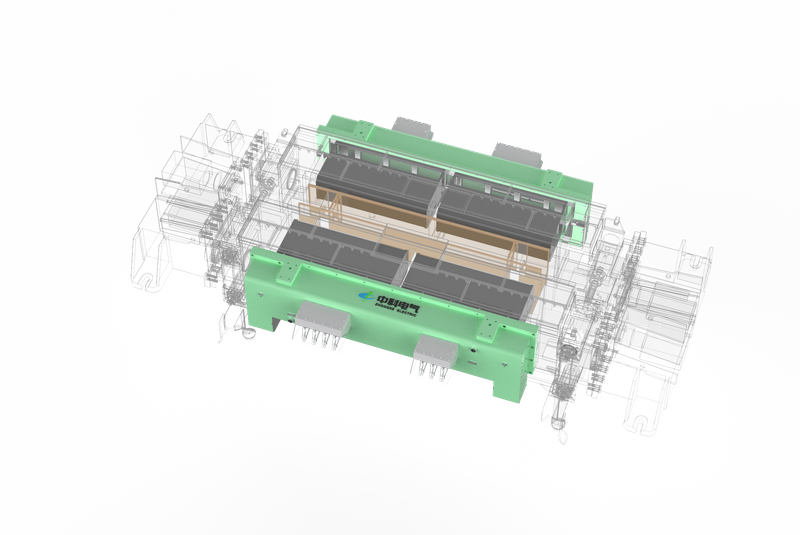 Agitatore elettromagnetico per stampi multimodali (MM-EMS) per bramme per colata continua di acciaio