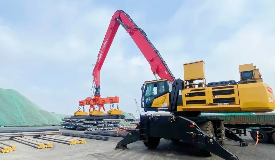 Elettromagneti di sollevamento Zhongke Electrics in funzione