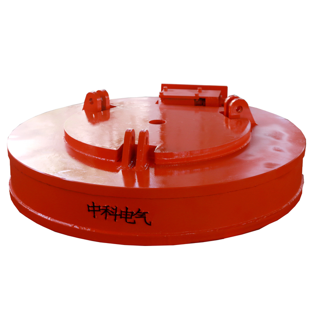 Magneti di sollevamento di alta qualità dal design ottimale per rottami e lingotti d'acciaio