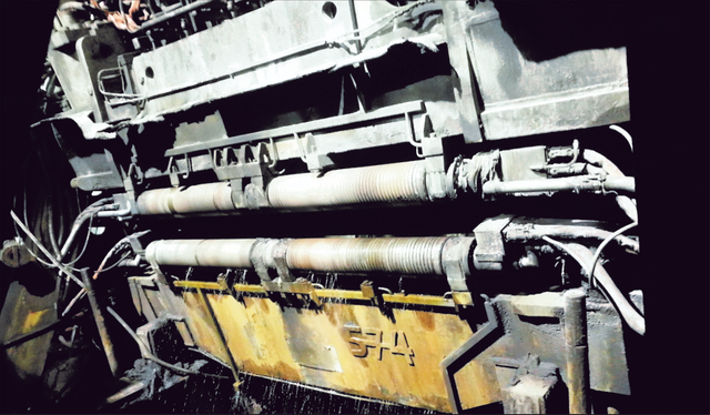 Attrezzatura metallurgica dal design ottimale Agitatore elettromagnetico in rotolo per acciaio da colata continua