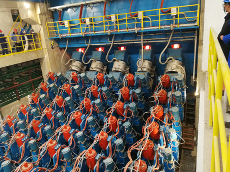 Attrezzatura metallurgica avanzata Agitatore elettromagnetico finale per macchina di colata continua