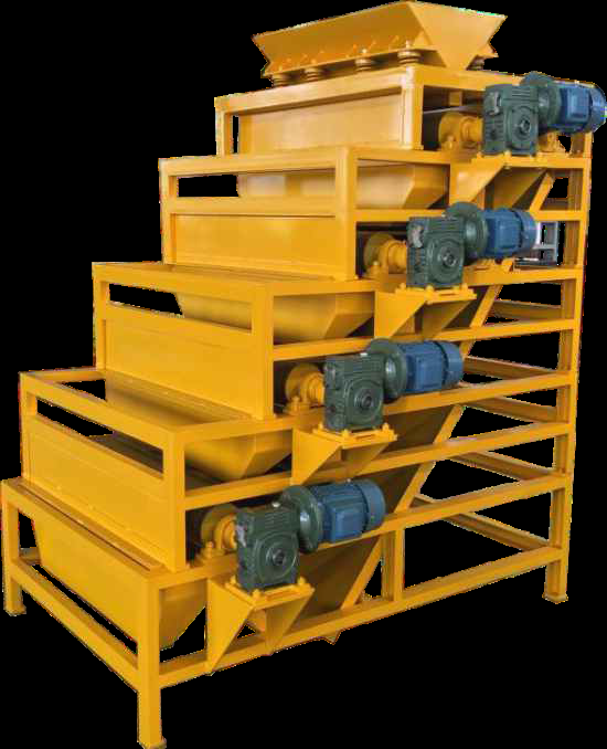 Serie CR Rolloni magnetiche permanente Cintura magnetica Separatore