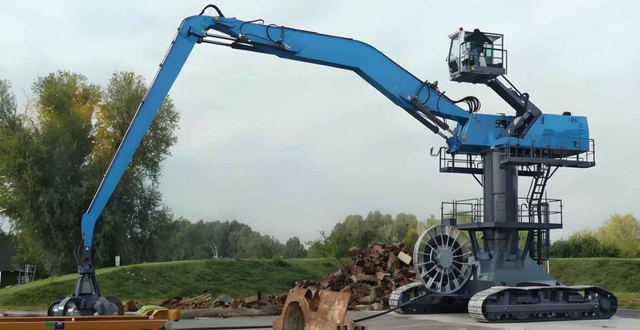 Bobina del cavo elettrico per la movimentazione dei rottami 