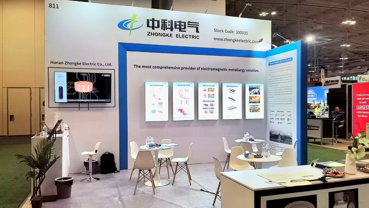 Hunan Zhongke Electric mette in mostra soluzioni elettromagnetiche innovative all'Aistech 2025 a Nashville
