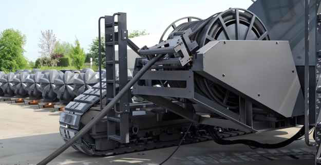 Bobina del cavo motorizzato